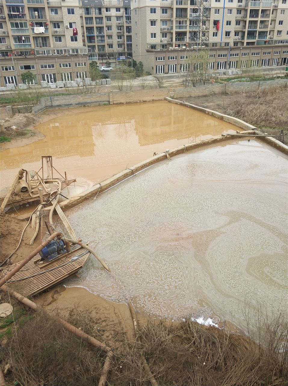 麦积沉淀池淤泥清理-厂区废水池淤泥清淤