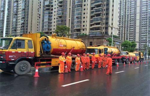 麦积市政管道清淤